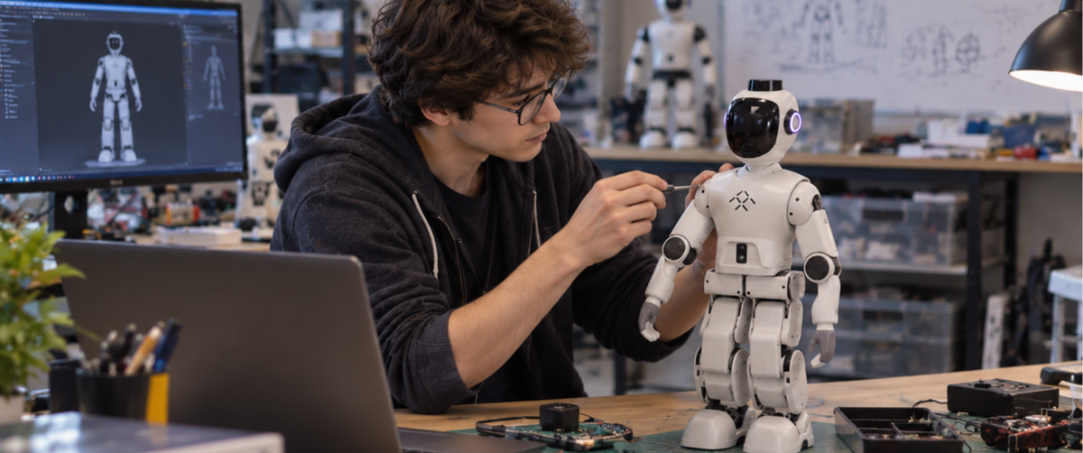 An AI That Walks Over to You