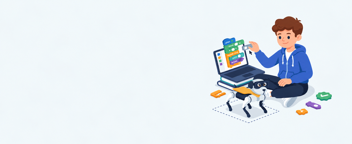 Start coding on day one — no typing needed
